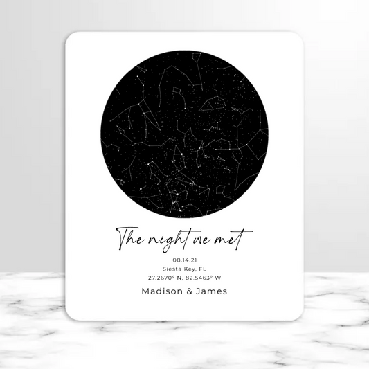 The Night Sky | Metal Print